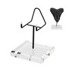 KCGANI Megalodon Shark Tooth Acrylic Base Bracket for 3.5 x