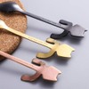 MINGZE 6 Pack Mini Cat Coffee Spoon, 5 Spoons +
