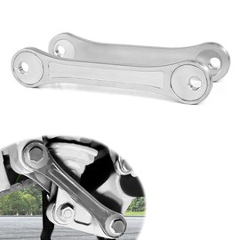 Xitomer 0-1.2'' Adjustable Lowering kit, Fit for Gen 3 KLR650 2022 2023 2024 / Gen 2 KLR650 2008-2018 Suspension Links Lower Link (Silver)