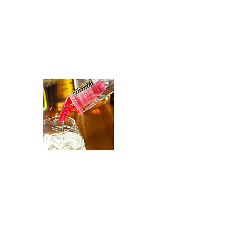 1-1/4 oz Red (PP-114R) - Measured Liqour Pourer - Precision