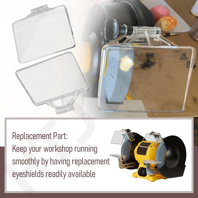 5140170-64 Bench Grinder Eyeshield Compatible with De-walt DW758 Type 2