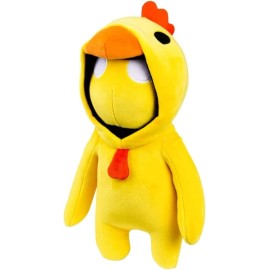 PMI Gang Beasts Plush Buddies - Yellow Chicken- 10 Inch Stretchy Plush