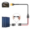 RIIEYOCA Solar Connector to XT60 Male Adapter Cable,1.8m/5.9ft XT60 Male