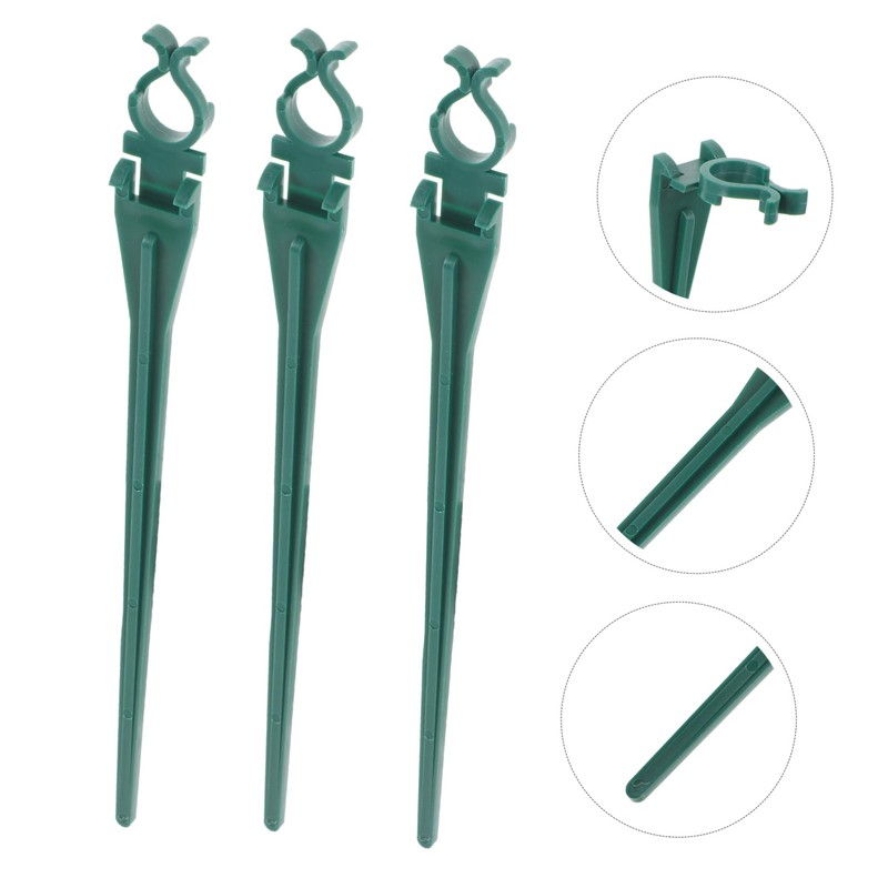 KONTONTY Solar Light Stakes 30pcs Replacement Christmas Lights Ground Stakes