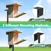 Bird House Pole, 105 Inch Bird Feeder Pole Mount for