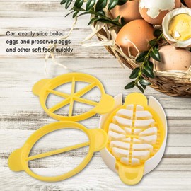 Egg Slicer, Boiled Eggs, Crusher for Preserved Eggs, Soft Fruits Slicer for Home, Restaurant, Kitchen Tool