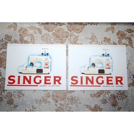 SINGER 2-Book Library of Service Manuals for Singer Sewing Machines of Class XL-5000