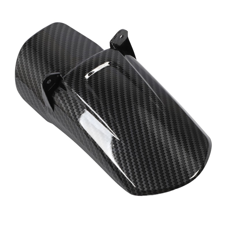 Motorcycle Rear Mudguard Carbon Fiber Pattern Wheel Tire Splash Proof