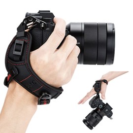 [JJC] Hand Strap Wrist Strap for Sony A9III A7C R A7C II A6700 A7RV A7IV ZV-E10 ZV-E1 A7C A7SIII A7RIV A7RIII A7R A7III A7II A7 A7SII A6100 A6600 A65000 A640 0 A6300 A6000 A99II A77II RX10 IV III II