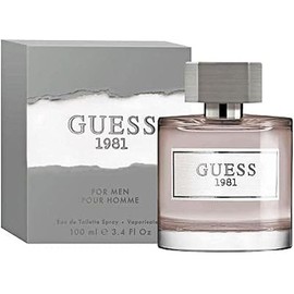 GUESS Fragrance 1981 Eau De Toilette for Men, 3.4 Fluid Ounce