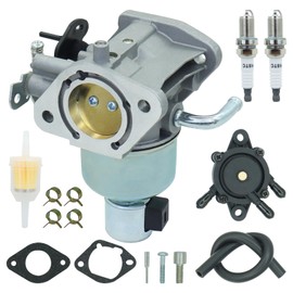 ALRACALL 16 853 21-S Carburetor Replaces for Kohler 3285347S 32-853-61-S Fits for 7000 SERIES KT725 KT730 KT735 KT740 KT745 Models with Fuel Pump Spark Plug