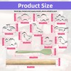 12 Pcs Dinosaur Cookie Cutter Set, Cookie Molds for Baking