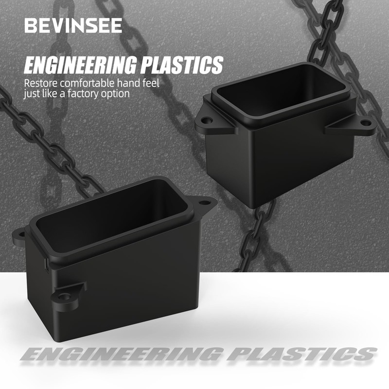 Bevinsee Cubby Insert Blank Button Replacement Holder Storage Compatible with