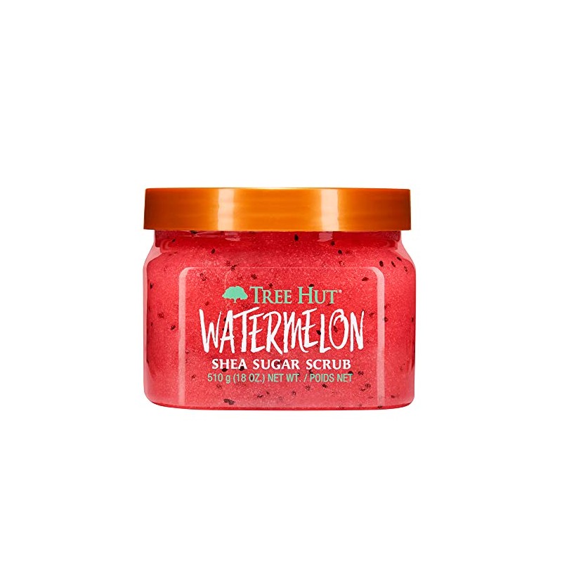 TREE HUT, Watermelon Shea Sugar Scrub, Exfoliante Corporal de Azúcar