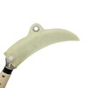 KAKURI Serrated Sickle Garden Tool 6.7", Weeding Tool Sickle for