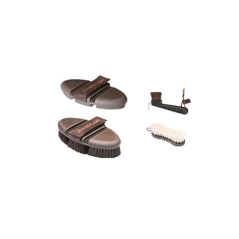 Animalon Starter Set Horse Grooming Brush Set | Basic Equipment