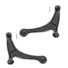 TRQ Front Lower Control Arm with Ball Joint Set Compatible with 2006-2014 Honda Ridgeline