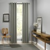 Eclipse Palisade Blackout Grommet Window Curtain, 52"x63", Sage