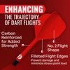 Shot! Darts Flight Deck One Piece Dart Flight and Shaft