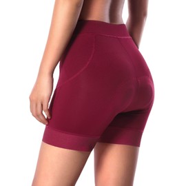 ARSUXEO Women's Cycling Underwear Padded Bike Shorts cycle bicycle Biking Shorts with Padding U010 Blue Size X-Large