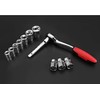 SCAMPER Socket Wrench, Ratchet Wrench Tool Set (Insertion Angle 0.25