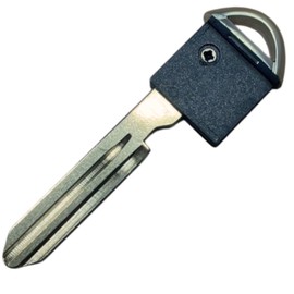 YESprime External Nissan Spare Key Dummy Key Combination Key Head Key Case Smart Key Blank Key Spare Key Access Key Silver