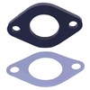 GLENPARTS Intake Manifold Spacer/Gasket Pad Set For Chinese GY6 125cc