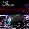Ortizan Ortizan Portable Bluetooth Speaker, IPX7 Waterproof Wireless Speaker with