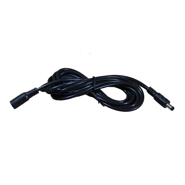 18 AWG 12V DC Extension Cable with 2.1mm x 5.5mm