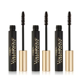 L'Oreal Paris Voluminous Original Mascara, Carbon Black, 3 Count