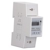 Single Phase Energy Meter Tester Digital Din Rail Electricity Monitor