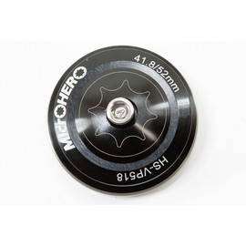 MicrOHERO HS-VP518 41.8/52mm Zero Stack Height Integral Headset Taper Sealed Bearing Black Bottom Push 1-1/8int or 1-1/2int