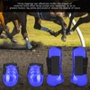 1Set Horse Legguard Leg Protector Leggings PU Thickened Shell Elastic