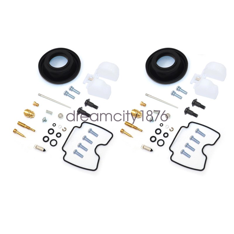 soillar 2PCS Fit Yamaha V-Star 1100 XVS1100 99-08 2009 Carburetor