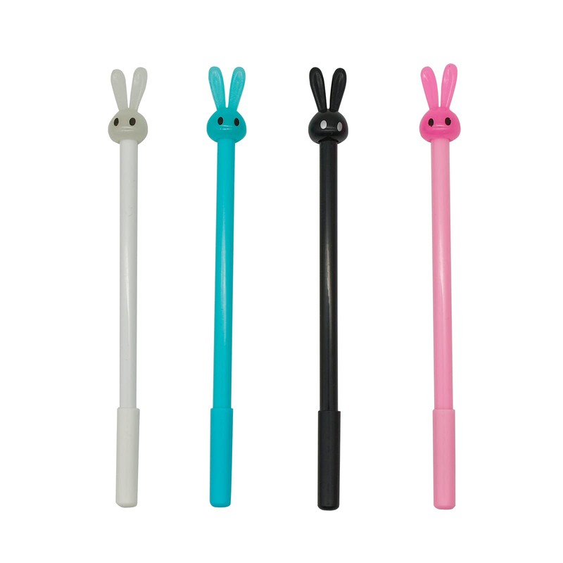 Maydahui Cute Rabbit Animal Ballpoint Pen, Set of 12, 0.02