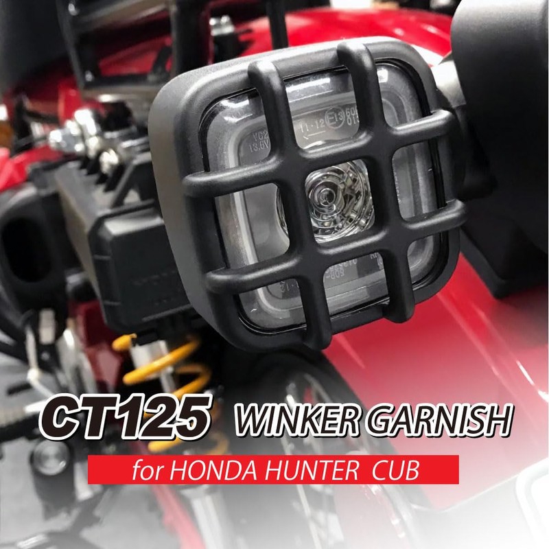 Honda CT125 Hunter Cab Turn Signal Garnish Black by Mr