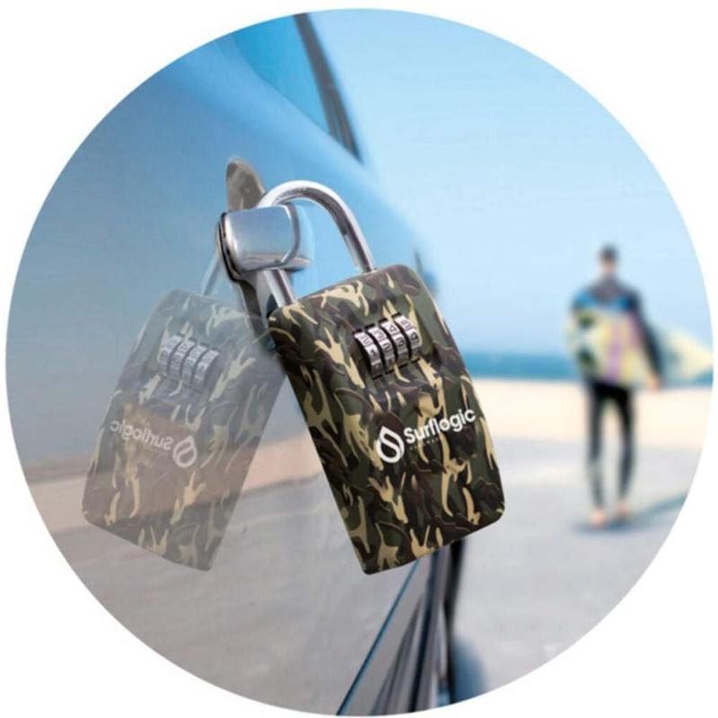 Surf Key Security Lock Maxi, Black