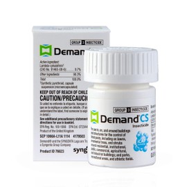 Syngenta Demand CS Insecticide - Contains iCAP Technology for Long-Lasting Pest Control, 0.8-oz. Single-Dose Sprayable Insecticide, Effective Against Over 30 Pests, Formulated for Indoor & Outdoor Use