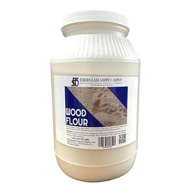 Fiberglass Supply Depot Wood Flour Filler Gallon