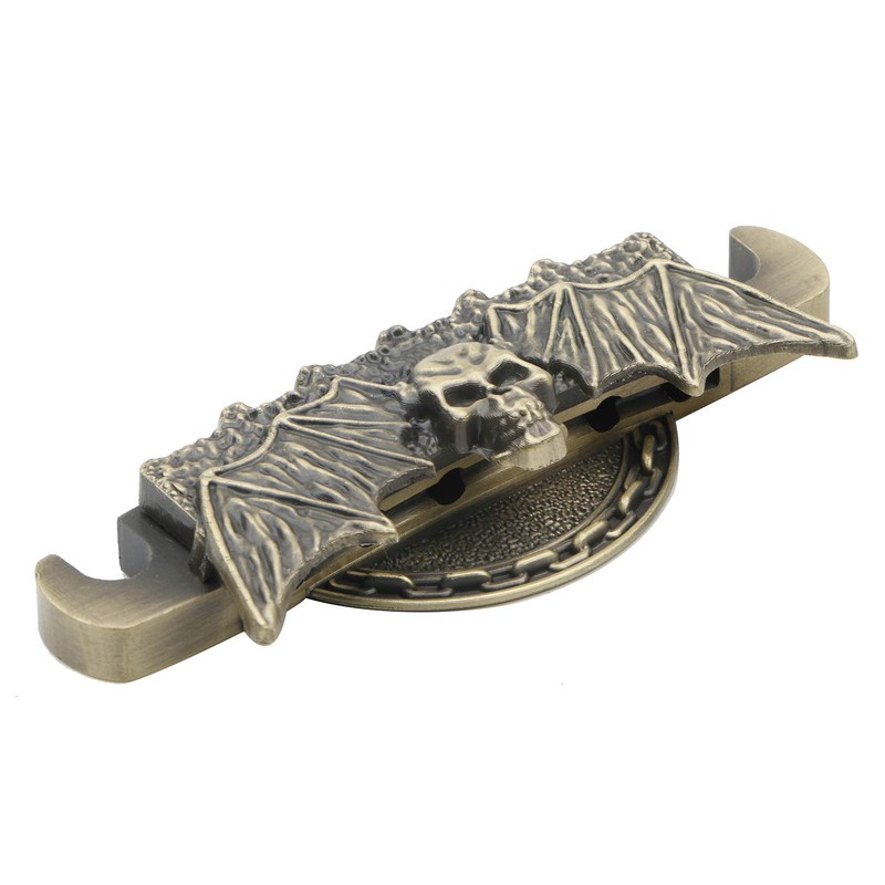 Swhmc Tune-O-Matic Bronze Bridge Tailpiece 6 String Chrome Guitar Roller