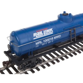 Walthers Trainline HO Scale Model Tank Car Montana Rail Link #100016