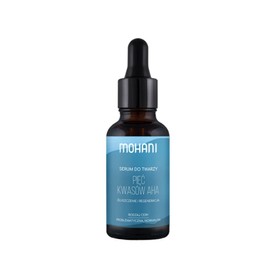 Mohani Exfoliating Serum Face with Complex of 5 AHA Acids, Stimulates Cell Regeneration, Reduces Fine Lines and Anti-Ageing, Vegan Natural Cosmetics for Face Care (30 ml)