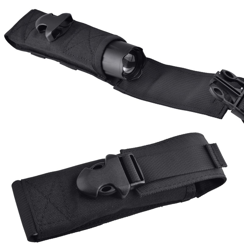 YAPJEB Light Pouch Molle Light Case Molle Flashlight Holder Belt