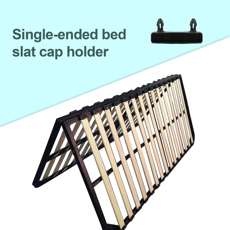 iwiio 12Pcs Bed Slat Holders, Bed Slat Caps, Side and