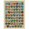 True South Puzzle Co., National Parks "Emblems" Puzzle, 500 Pieces