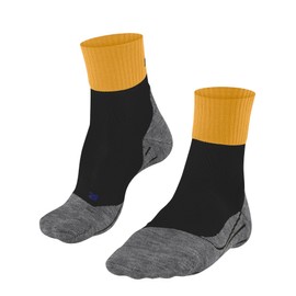 FALKE TK2 Explore Cool Short M Sso Lyocell Men's Hiking Socks Functional Material Anti-Bubble Thick 1 Pair Black 3001 46-48