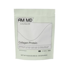 Amy Myers MD Grass Fed Collagen Peptides Powder Unflavored - Pure Hydrolyzed Collagen for Hair Skin and Nails - Bone & Joint Health - Non-GMO, Gluten-Free, Paleo & Keto Friendly - No taste 38 Servings