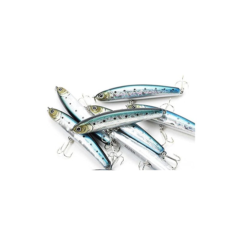 Lucky Craft Wonder 80 - Classic Color (0074 Metallic Sardine)