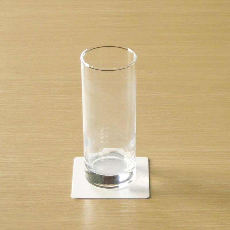 Nagao 3362316 Coasters Plain Square 3.3 x 3.3 x 3.3