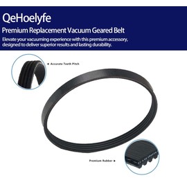 2 Pack EPH228 Replacement Drive Belt for Shark AZ1002 AZ1000 AX950 AX951 AX952 AX912 QU922Q AX1000W AZ1002BRN AZ1002C Brushroll Part Cleaner Belt Vega eph228 6.35mm 1/4 inch